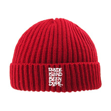 Load image into Gallery viewer, Copy of Rhode Island Been Dope Fully Embroidered Thick Ribbed Beanie
