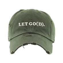 Load image into Gallery viewer, LET GO(D) Dad Cap - Let Go... and Let God
